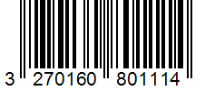Barcode 3270160801114