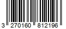 Barcode 3270160812196