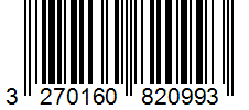 Barcode 3270160820993
