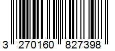 Barcode 3270160827398