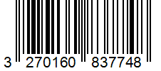 Barcode 3270160837748