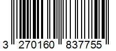 Barcode 3270160837755