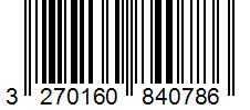 Barcode 3270160840786