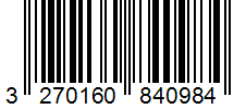 Barcode 3270160840984