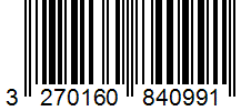 Barcode 3270160840991