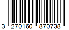 Barcode 3270160870738