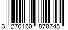 Barcode 3270160870745