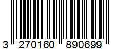 Barcode 3270160890699