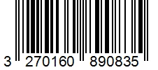 Barcode 3270160890835