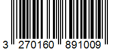 Barcode 3270160891009