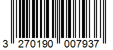 Barcode 3270190007937