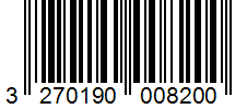 Barcode 3270190008200