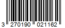 Barcode 3270190021162