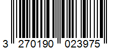 Barcode 3270190023975
