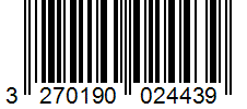 Barcode 3270190024439