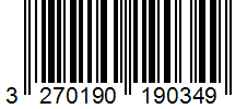 Barcode 3270190190349