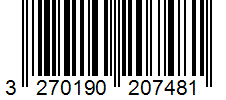 Barcode 3270190207481