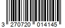 Barcode 3270720014145