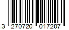 Barcode 3270720017207