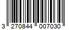Barcode 3270844007030