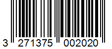 Barcode 3271375002020