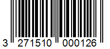 Barcode 3271510000126