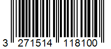 Barcode 3271514118100