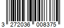 Barcode 3272036008375