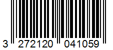 Barcode 3272120041059