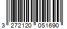 Barcode 3272120051690