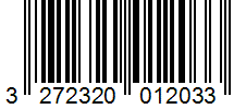 Barcode 3272320012033