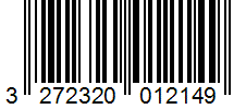 Barcode 3272320012149
