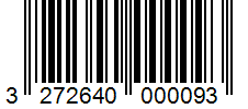 Barcode 3272640000093