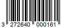 Barcode 3272640000161