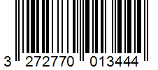Barcode 3272770013444