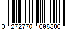 Barcode 3272770098380