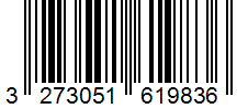 Barcode 3273051619836