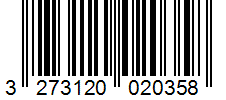 Barcode 3273120020358