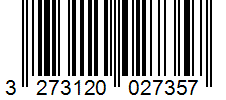 Barcode 3273120027357
