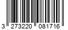 Barcode 3273220081716