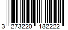 Barcode 3273220182222