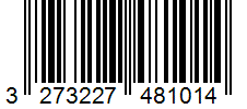 Barcode 3273227481014