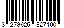 Barcode 3273625827100