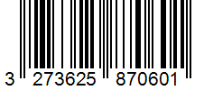 Barcode 3273625870601