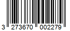 Barcode 3273670002279