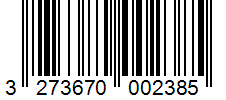 Barcode 3273670002385