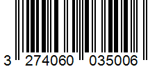 Barcode 3274060035006