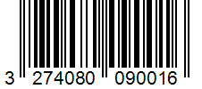 Barcode 3274080090016