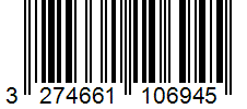 Barcode 3274661106945