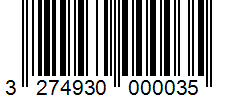 Barcode 3274930000035